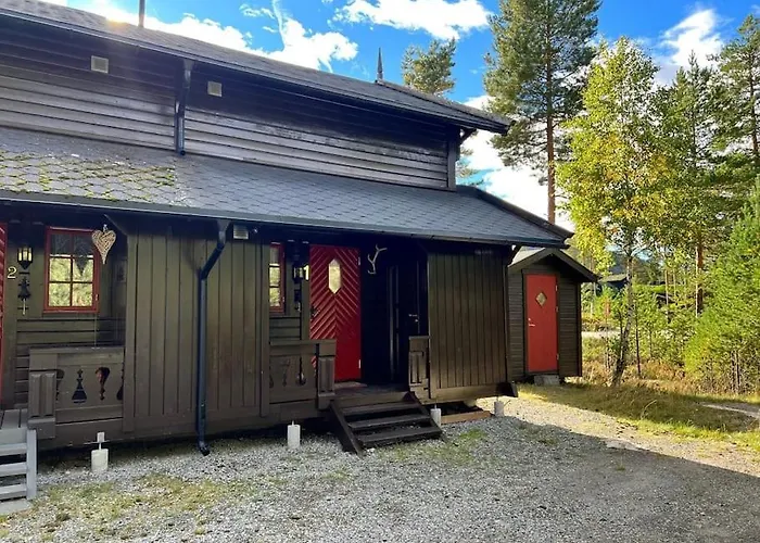 Feriehus Cozy With Great View And Immediate Proximity To The And Swimming Area Vrådal