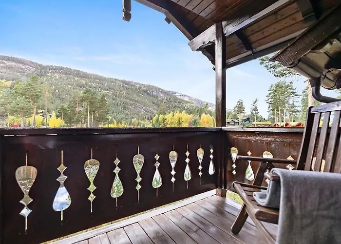 Feriehus Cozy With Great View And Immediate Proximity To The And Swimming Area Vrådal