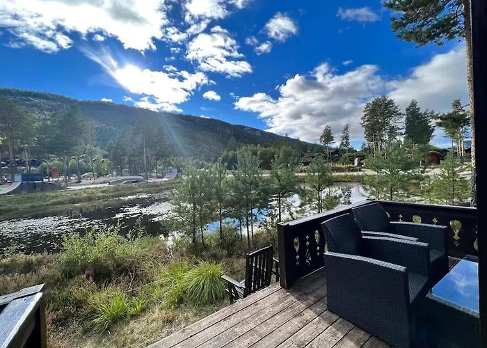 Cozy With Great View And Immediate Proximity To The And Swimming Area